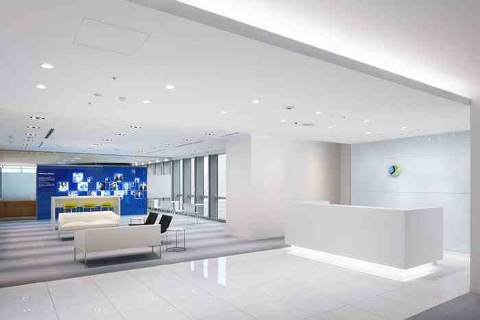 網絡科技企業(yè)辦公室裝修圖